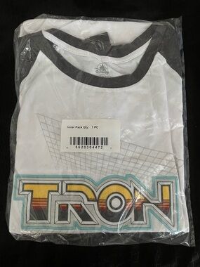 Disney Parks TRON 40th Anniversary Raglan T-Shirt 2X NIP